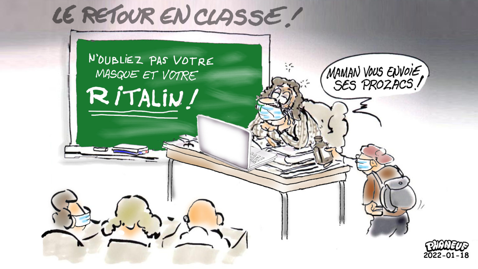 Caricatures .... - Page 4 2022-01-18-Le-retour-en-classe-1536x864